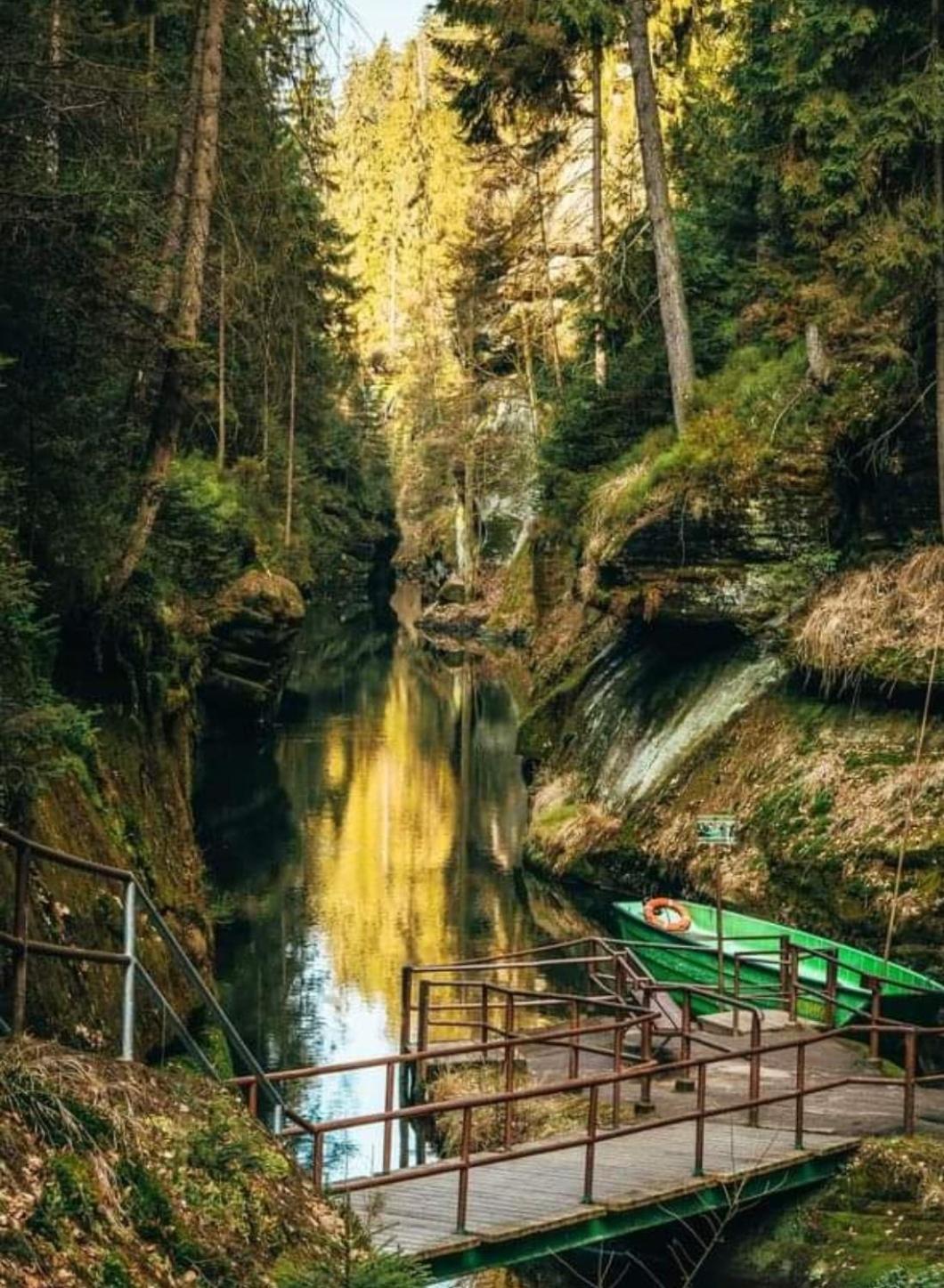 Chata Chlumik Дечин Экстерьер фото